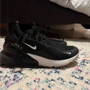 Nike Air Max Black and White Trainers